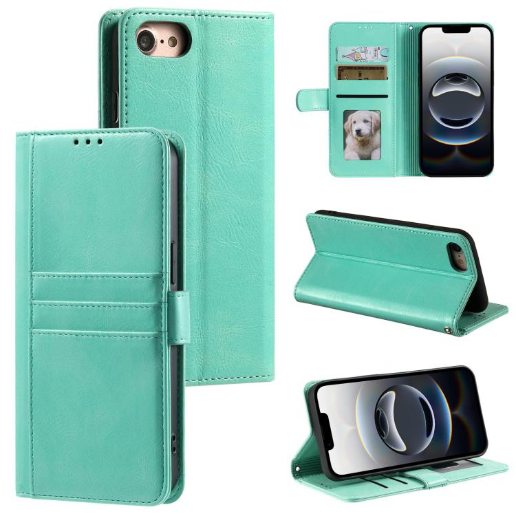 Simple 6-Card Wallet Leather Phone Case, For iPhone 16e / 17e, For iPhone 16 Pro Max, For iPhone 16 Pro