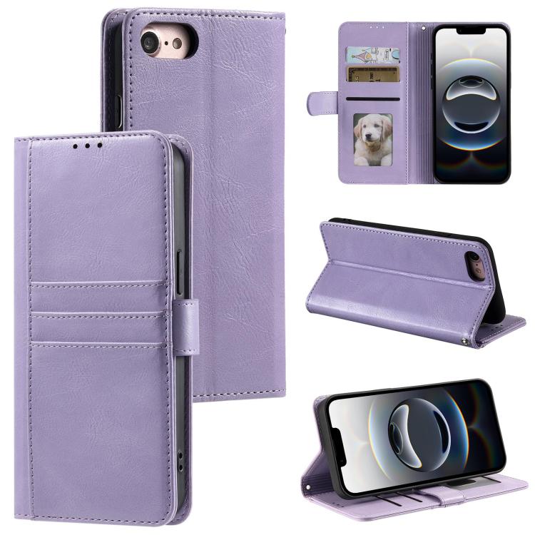 Simple 6-Card Wallet Leather Phone Case, For iPhone 16e / 17e, For iPhone 16 Pro Max, For iPhone 16 Pro