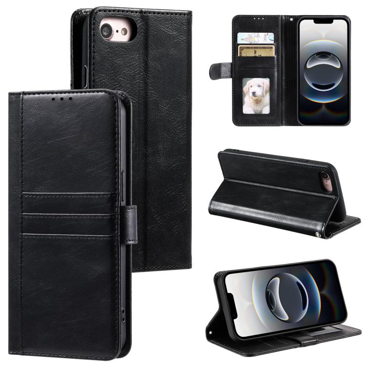 Simple 6-Card Wallet Leather Phone Case, For iPhone 16e / 17e, For iPhone 16 Pro Max, For iPhone 16 Pro