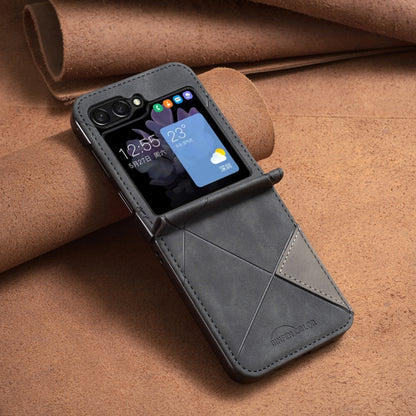 Rhombus Texture PU + PC Shockproof Phone Case