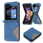 Rhombus Texture PU + PC Shockproof Phone Case