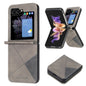 Rhombus Texture PU + PC Shockproof Phone Case