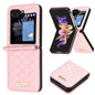 Diamond Lattice PU + PC Shockproof Phone Case
