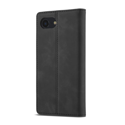 LC.IMEEKE Strong Magnetism Microfiber Leather Phone Case, For iPhone 17e / 16e, For iPhone 17 Pro Max, For iPhone 17 Pro, For iPhone 17