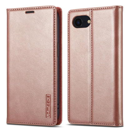 LC.IMEEKE Strong Magnetism Microfiber Leather Phone Case, For iPhone 18 Pro / 17 Pro, For iPhone 18 Pro Max / 17 Pro Max, For iPhone 17e / 16e, For iPhone 17