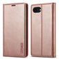 LC.IMEEKE Strong Magnetism Microfiber Leather Phone Case, For iPhone 18 Pro / 17 Pro, For iPhone 18 Pro Max / 17 Pro Max, For iPhone 17e / 16e, For iPhone 17