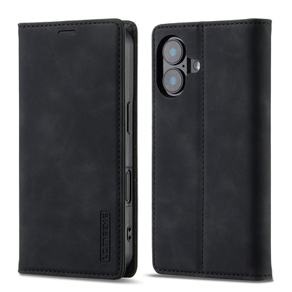 LC.IMEEKE Strong Magnetism Microfiber Leather Phone Case