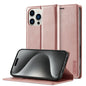 LC.IMEEKE Strong Magnetism Microfiber Leather Phone Case, For iPhone Air, For iPhone 16 Pro Max, For iPhone 16 Pro, For iPhone 16 Plus