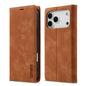 LC.IMEEKE Strong Magnetism Microfiber Leather Phone Case, For iPhone 18 Pro / 17 Pro, For iPhone 18 Pro Max / 17 Pro Max, For iPhone 17e / 16e, For iPhone 17