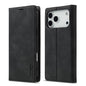 LC.IMEEKE Strong Magnetism Microfiber Leather Phone Case, For iPhone 18 Pro / 17 Pro, For iPhone 18 Pro Max / 17 Pro Max, For iPhone 17e / 16e, For iPhone 17