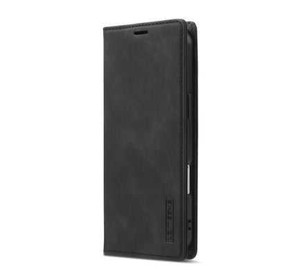 LC.IMEEKE Strong Magnetism Microfiber Leather Phone Case, For iPhone Air, For iPhone 16 Pro Max, For iPhone 16 Pro, For iPhone 16 Plus