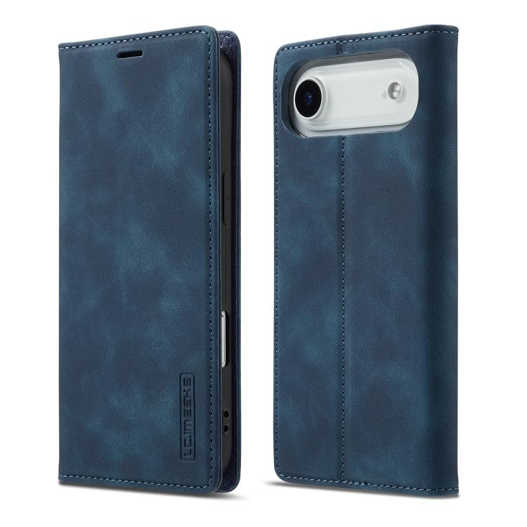 LC.IMEEKE Strong Magnetism Microfiber Leather Phone Case, For iPhone Air, For iPhone 16 Pro Max, For iPhone 16 Pro, For iPhone 16 Plus