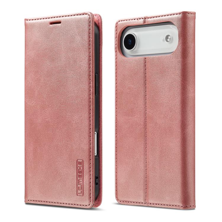LC.IMEEKE Strong Magnetism Microfiber Leather Phone Case, For iPhone Air, For iPhone 16 Pro Max, For iPhone 16 Pro, For iPhone 16 Plus