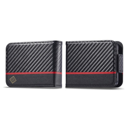 LC.IMEEKE Carbon Fiber Leather Phone Case, For Galaxy Z Fold8 5G, For Galaxy Z Fold8 Ultra 5G, For Galaxy Z Flip8 5G, For Samsung Galaxy Z Flip6 / Flip7 FE, For Samsung Galaxy Z Fold7 5G, For Samsung Galaxy Z Flip7 5G, For Samsung Galaxy Z Fold6 5G