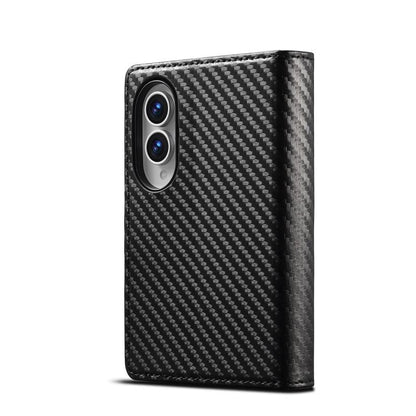 LC.IMEEKE Carbon Fiber Leather Phone Case, For Galaxy Z Fold8 5G, For Galaxy Z Fold8 Ultra 5G, For Galaxy Z Flip8 5G, For Samsung Galaxy Z Flip6 / Flip7 FE, For Samsung Galaxy Z Fold7 5G, For Samsung Galaxy Z Flip7 5G, For Samsung Galaxy Z Fold6 5G