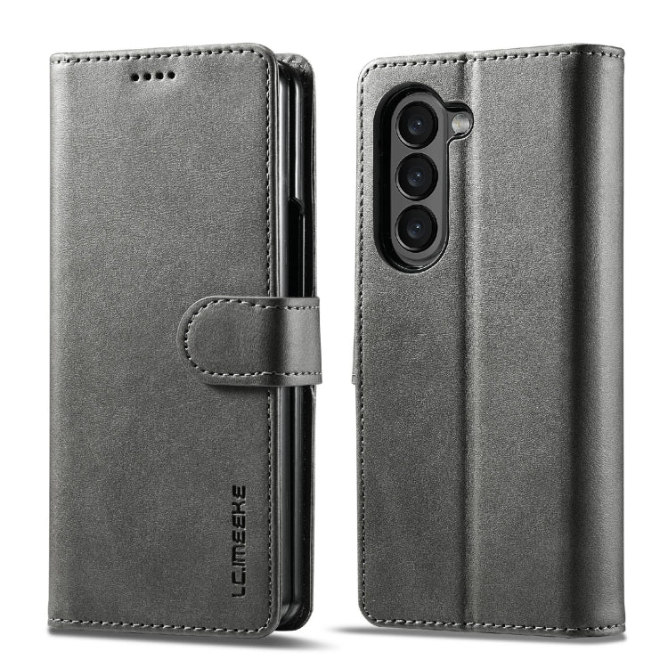 LC.IMEEKE Calf Texture Leather Phone Case