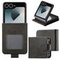LC.IMEEKE Calf Texture Leather Phone Case, For Samsung Galaxy Z Flip7 5G, For Samsung Galaxy Z Fold6 5G