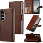 LC.IMEEKE Calf Texture Leather Phone Case, For Galaxy Z Fold8 Ultra 5G, For Galaxy Z Flip8 5G, For Samsung Galaxy Z Flip6 / Flip7 FE, For Samsung Galaxy Z Fold7 5G