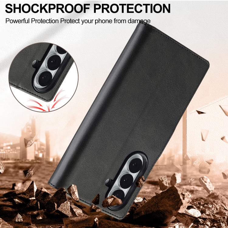 LC.IMEEKE Calf Texture Leather Phone Case, For Galaxy Z Fold8 Ultra 5G, For Galaxy Z Flip8 5G, For Samsung Galaxy Z Flip6 / Flip7 FE, For Samsung Galaxy Z Fold7 5G