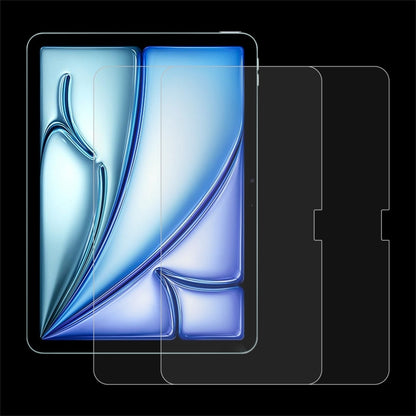 2pcs 0.26mm 9H 2.5D Explosion-proof Tempered Glass Film, For iPad Air 13 2026 / 2025 / 2024, For iPad Air 11 2026 / 2025 / 2024, For iPad Pro 13 2025 / 2024, For iPad Pro 11 2025 / 2024