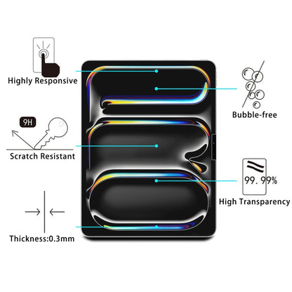 2pcs 0.26mm 9H 2.5D Explosion-proof Tempered Glass Film