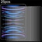 25pcs 0.26mm 9H 2.5D Explosion-proof Tempered Glass Film