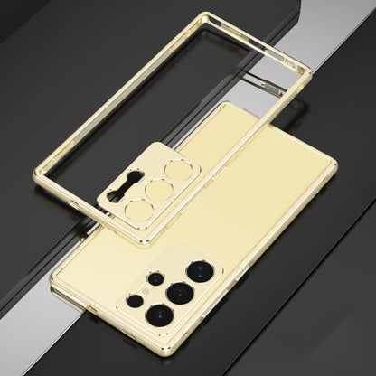 Aurora Series Lens Protector + Metal Frame Phone Case