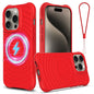Wave Texture MagSafe Magnetic Liquid Silicone Phone Case, For iPhone 13 mini, For iPhone 12, For iPhone 12 Pro Max, For iPhone 12 Pro
