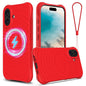 Wave Texture MagSafe Magnetic Liquid Silicone Phone Case, For iPhone Air, For iPhone 16 Pro Max, For iPhone 16 Pro, For iPhone 16 Plus