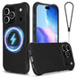 Wave Texture MagSafe Magnetic Liquid Silicone Phone Case, For iPhone 17e / 16e, For iPhone 17 Pro Max, For iPhone 17 Pro, For iPhone 17
