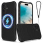 Wave Texture MagSafe Magnetic Liquid Silicone Phone Case, For iPhone 17e / 16e, For iPhone 17 Pro Max, For iPhone 17 Pro, For iPhone 17