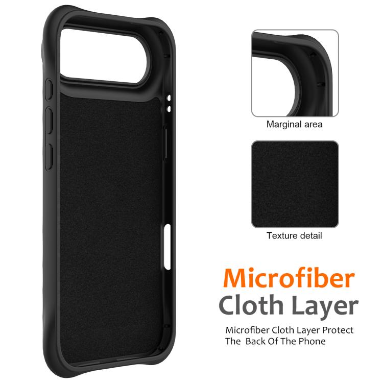 Wave Texture MagSafe Magnetic Liquid Silicone Phone Case, For iPhone Air, For iPhone 16 Pro Max, For iPhone 16 Pro, For iPhone 16 Plus