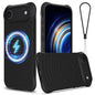 Wave Texture MagSafe Magnetic Liquid Silicone Phone Case, For iPhone Air, For iPhone 16 Pro Max, For iPhone 16 Pro, For iPhone 16 Plus