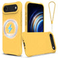 Wave Texture MagSafe Magnetic Liquid Silicone Phone Case, For iPhone Air, For iPhone 16 Pro Max, For iPhone 16 Pro, For iPhone 16 Plus