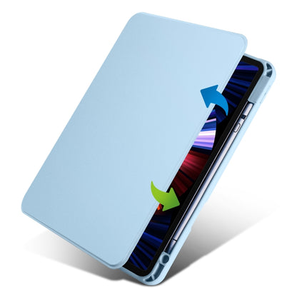 Acrylic 360 Degree Rotation Holder Leather Tablet Case, For iPad Air 13 2025 / 2024