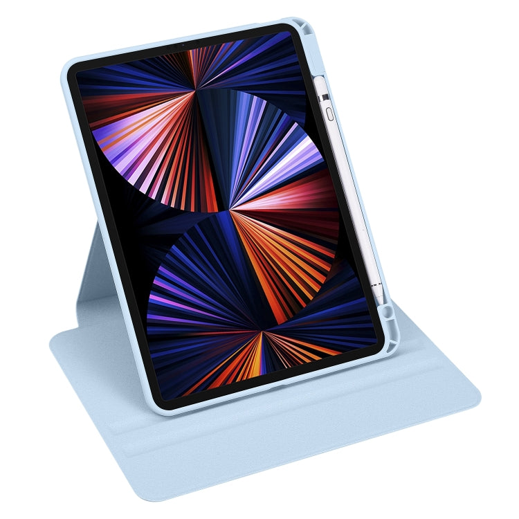 Acrylic 360 Degree Rotation Holder Leather Tablet Case, For iPad Air 13 2025 / 2024