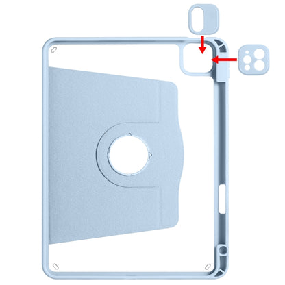 Acrylic 360 Degree Rotation Holder Leather Tablet Case, For iPad Air 13 2025 / 2024