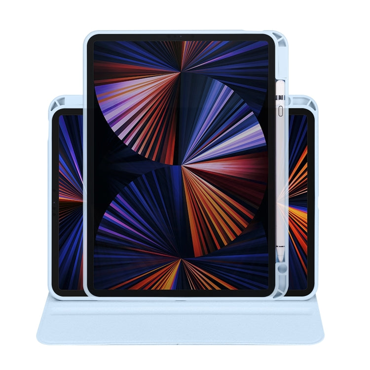 Acrylic 360 Degree Rotation Holder Leather Tablet Case, For iPad Air 13 2025 / 2024