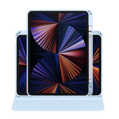 Acrylic 360 Degree Rotation Holder Leather Tablet Case, For iPad Air 13 2025 / 2024
