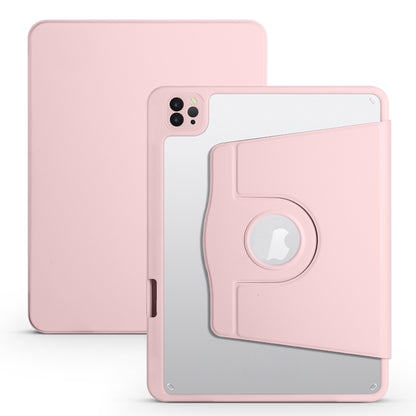 Acrylic 360 Degree Rotation Holder Leather Tablet Case, For iPad Air 13 2025 / 2024