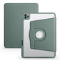 Acrylic 360 Degree Rotation Holder Leather Tablet Case, For iPad Air 13 2025 / 2024