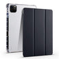3-fold Clear TPU Smart Leather Tablet Case with Pen Slot, For iPad Pro 13 2025 / 2024, For iPad Pro 11 2025 / 2024