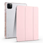 3-fold Clear TPU Smart Leather Tablet Case with Pen Slot, For iPad Pro 13 2025 / 2024, For iPad Pro 11 2025 / 2024