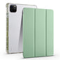 3-fold Clear TPU Smart Leather Tablet Case with Pen Slot, For iPad Air 13 2026 / 2025 / 2024, For iPad Air 11 2026 / 2025 / 2024