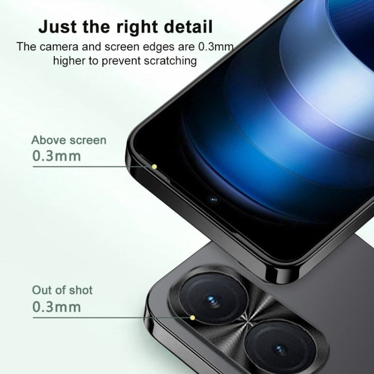 AG Frosted Electroplating Acrylic Phone Case, For vivo S18 Pro, For vivo S18, For vivo X100 Pro, For vivo X100, For vivo iQOO 12 Pro, For vivo iQOO 12