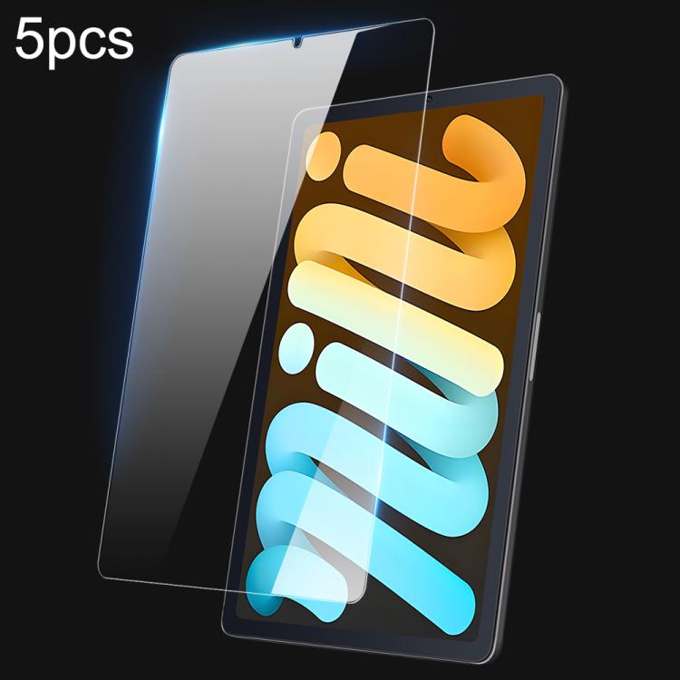 5pcs DUX DUCIS 0.33mm 9H HD Full Screen Tempered Glass Film, For iPad Pro 13 2025 / 2024, For iPad Pro 11 2025 / 2024, For iPad 2025 / 2022, For iPad Air 11 2024 / 2025, For iPad mini 6 / mini 2024, For iPad Pro 12.9 2020/2021/2022