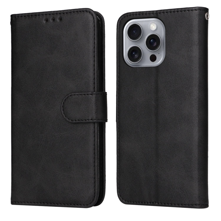 Classic Calf Texture Flip Leather Phone Case