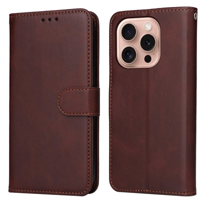 Classic Calf Texture Flip Leather Phone Case