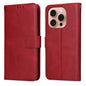 Classic Calf Texture Flip Leather Phone Case