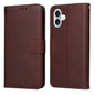 Classic Calf Texture Flip Leather Phone Case